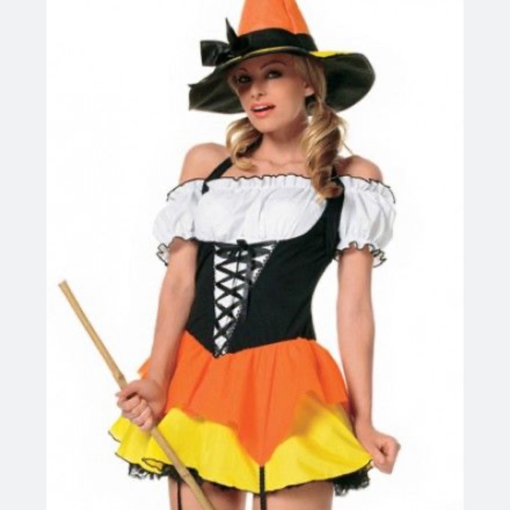 Leg Avenue Kandy Korn Witch dress